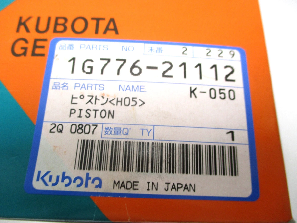 OEM Engine Piston for Kubota M5040 V3007-DI (1G776-21112)