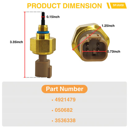 Pressure Temperature Dual Sensor 4921479 for Cummins ISM ISX ISX15 (2000–2023)