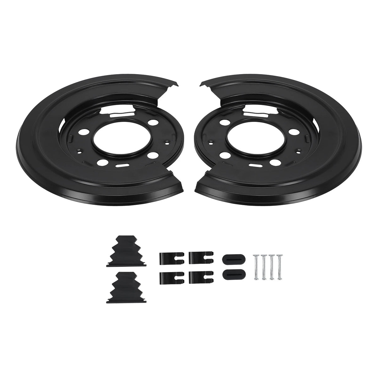 Pair Brake Plates Dust Shield for Ford F-250 F-350 Super Duty