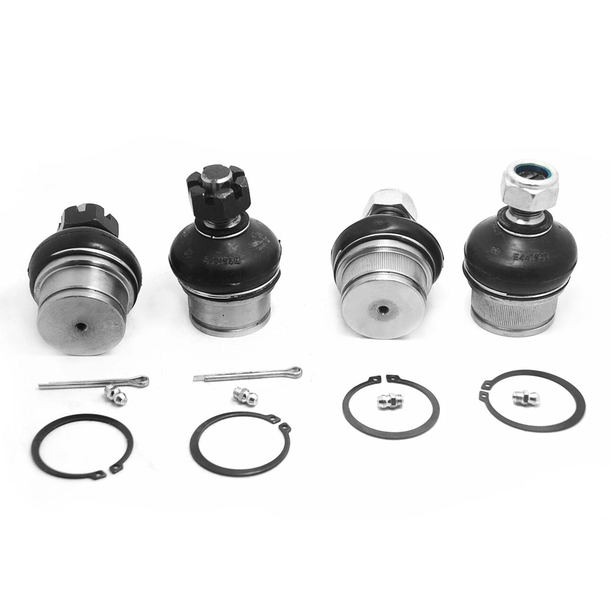 Set of 4 Upper & Lower Ball Joints for Dodge Ford Chevy (1970–1993)