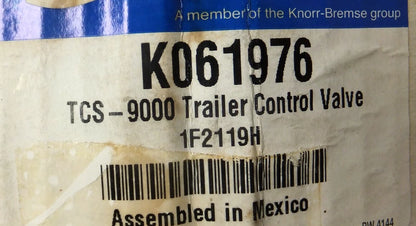 Bendix TCS 9000 Trailer Controller Valve for (K061976)