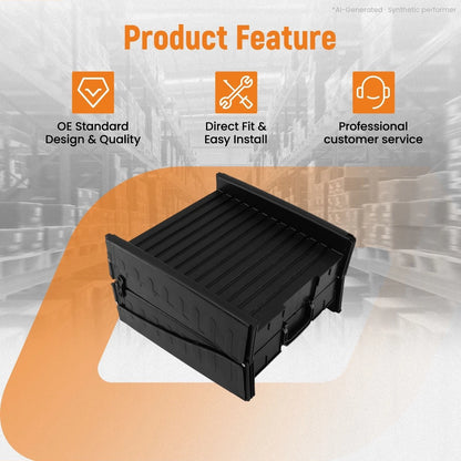 Dog Ramp for SUV (Tri-Fold, Side Rails, Non-Slip Surface)