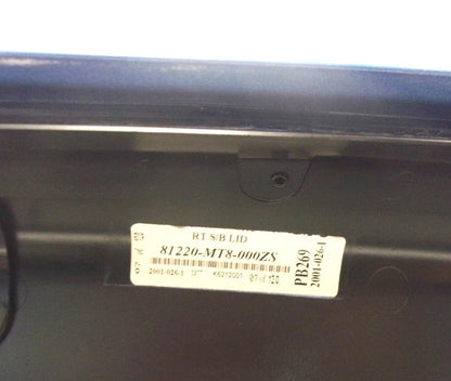 OEM Saddlebag Lid for Honda (81220-MT8-000ZS) (Pearl Sparkling Blue)