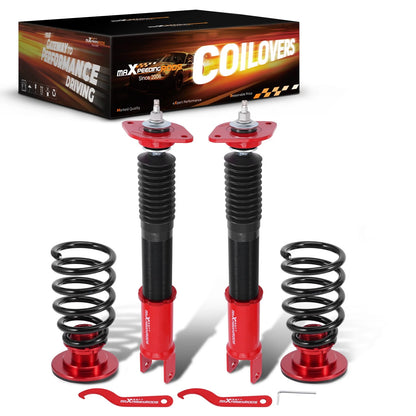 Set of 2 Rear Coilovers 24-Way Damper Adjustable for Nissan Altima (2007–2013)
