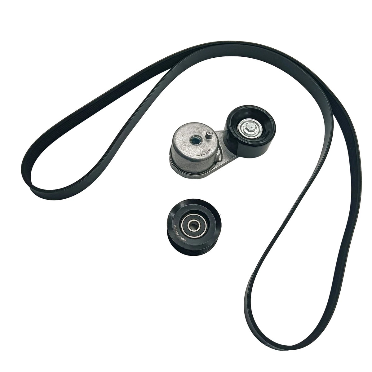 Serpentine Belt Tensioner Pulley Kit for Nissan Pathfinder NV1500 NV2500 NV3500 (2005–2021)