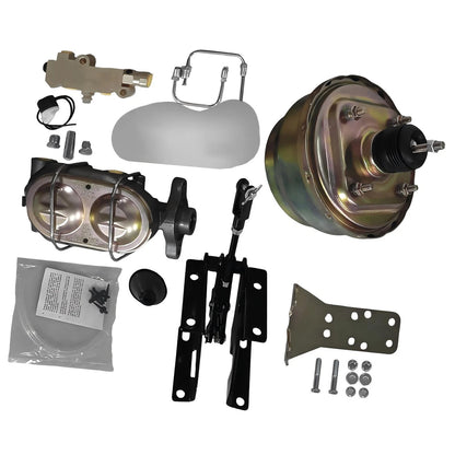 Dual Power Brake Booster Conversion Kit for Chevy Truck (1967–1972)