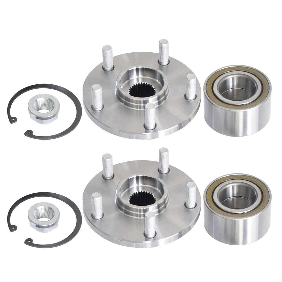 2X Front Wheel Bearing Hub 518509 for Toyota Avalon Camry Sienna ES300 (1995–2004)
