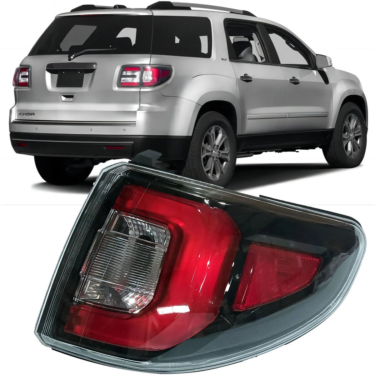 Tail Light for GMC Acadia (2013–2016) Right Side 23120259, 23120260