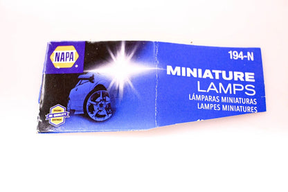 Miniature Lamp 194-N for Napa (NOS)