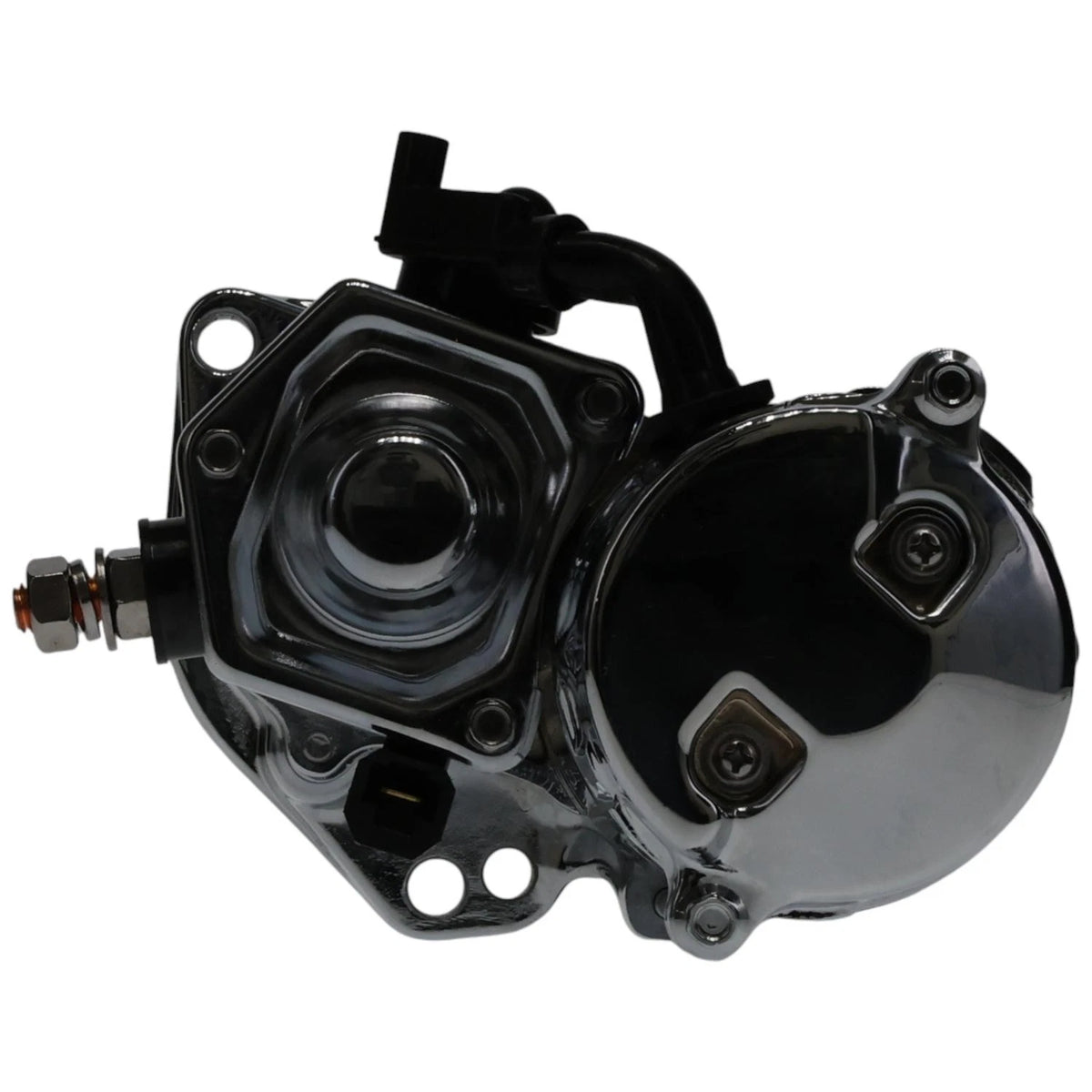 Chrome Starter for Harley-Davidson FLSTN FLSTSC (2005–2006) 410-52334 22-18906C