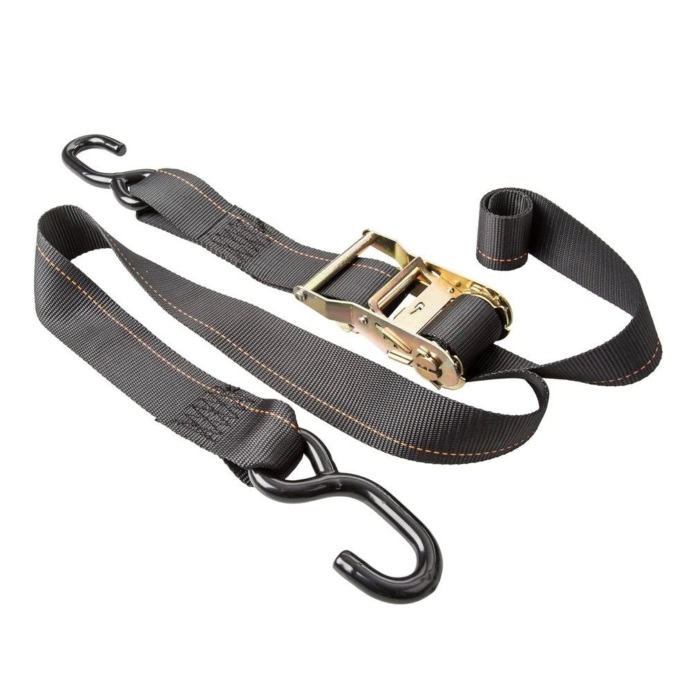 8-Pack Ratchet Strap Tie Down Kit 2" x 6'