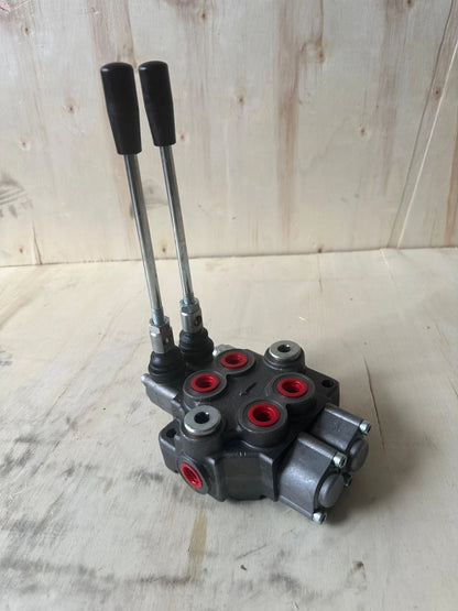 TORA Hydraulic Monoblock Control Valve 21 GPM 3/4" BSP (2 Levers)