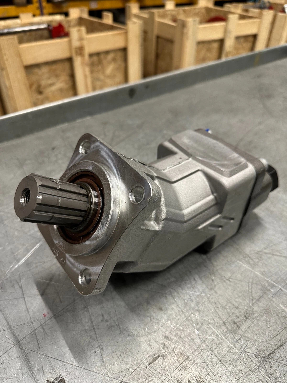 Aluminum Bent Axis Hydraulic Pump 33 GPM for