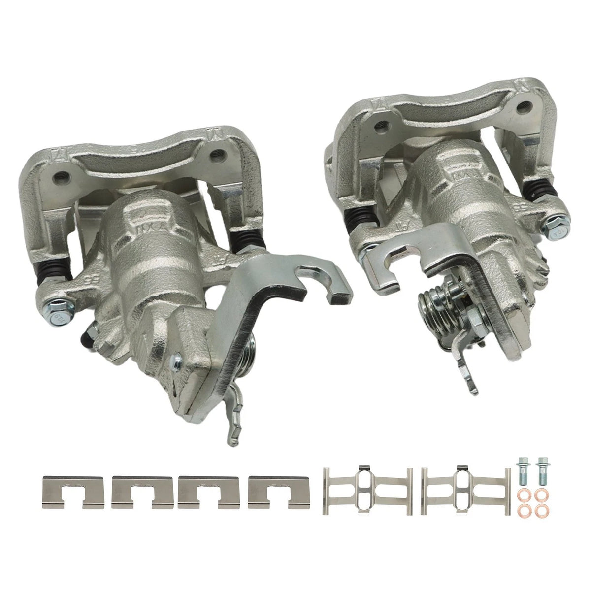Pair (2X) Rear Brake Calipers w/ Bracket for Acura TSX (2004–2008) Honda Accord (1998–2007)