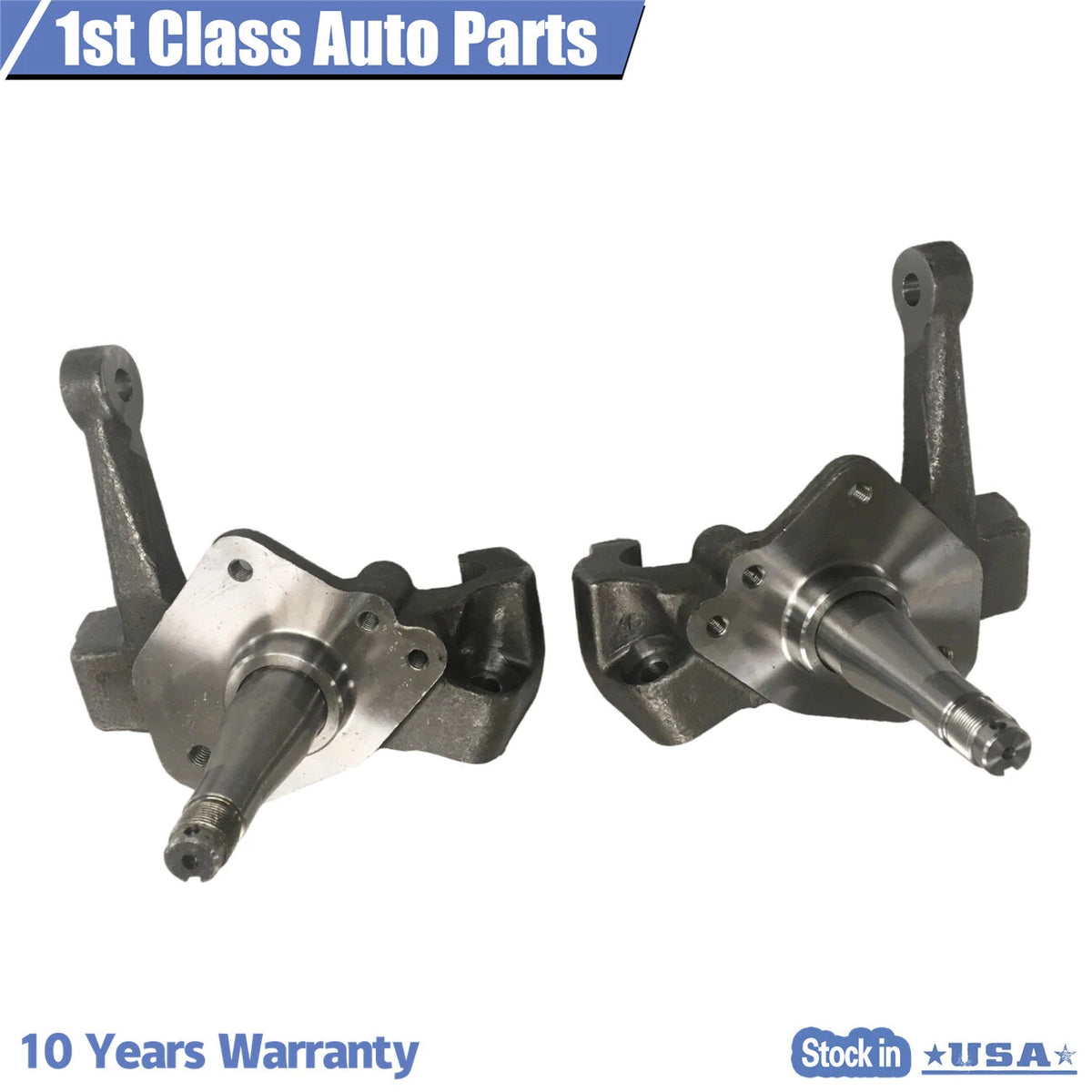 2X Forged Steel 2" Drop Spindles for Ford Mustang II Pinto (1974–1978)