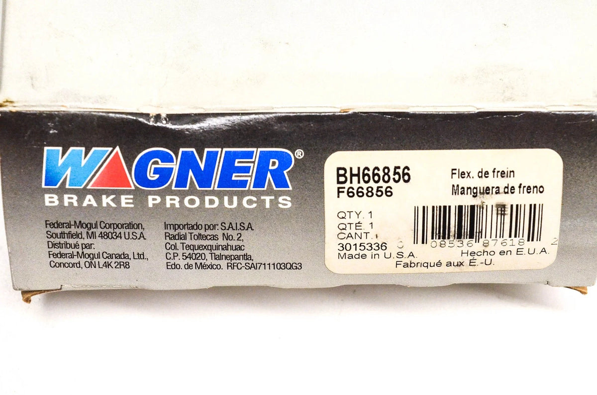 Brake Hydraulic Hose for 60-68 Chevy GMC Truck (1960–1968) - Wagner BH66856, F66856