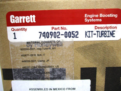 Garrett Turbo GTX Gen II Kit GTX3584RS 1000HP 1.21 A/R for