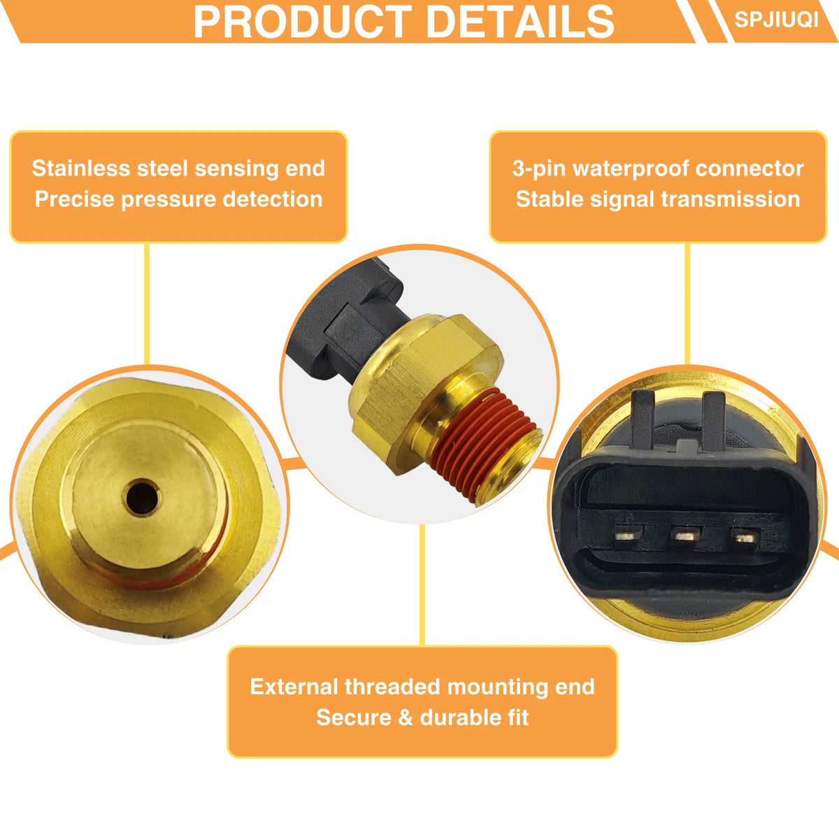 Oil Pressure Switch Sensor for Dodge Dart 2012–2016 2.4L 2.0L 68145662AA