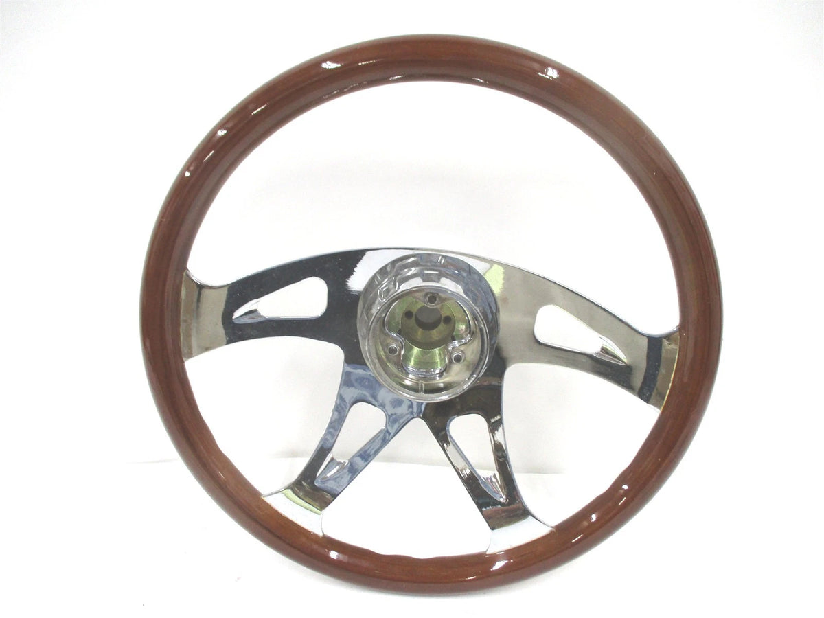 18" Chrome Boss Steering Wheel for Freightliner (Fits 88132)