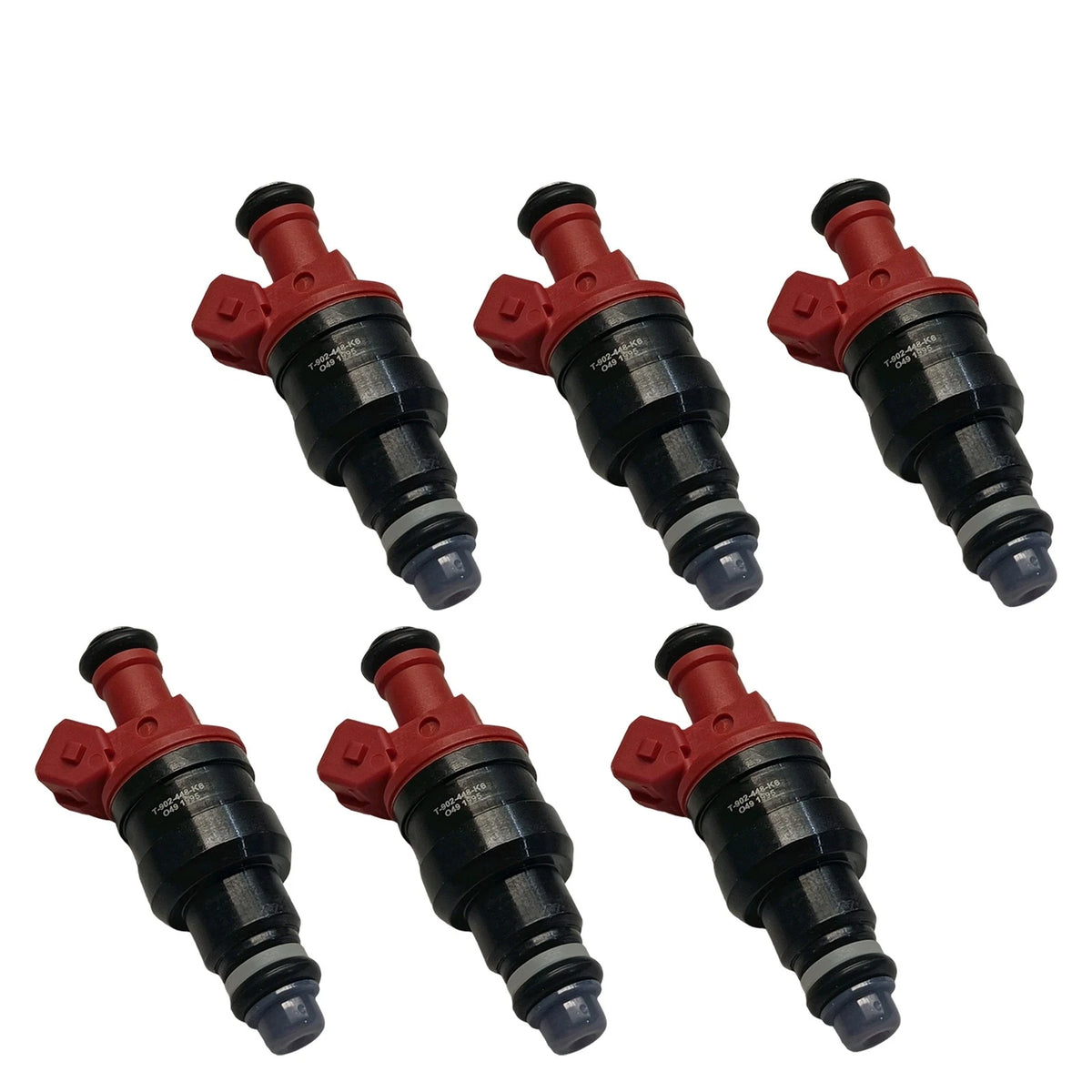 Set of 6 Fuel Injectors for Ford Ranger Explorer (1993–1996) Mazda B4000 (1994–1996) 4.0L
