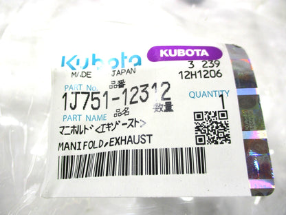 Exhaust Manifold for Kubota V3307 (OEM 1J751-12312)