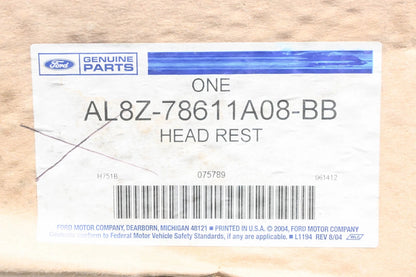 OEM Front Seat Headrest for Ford (AL8Z-78611A08-BB)
