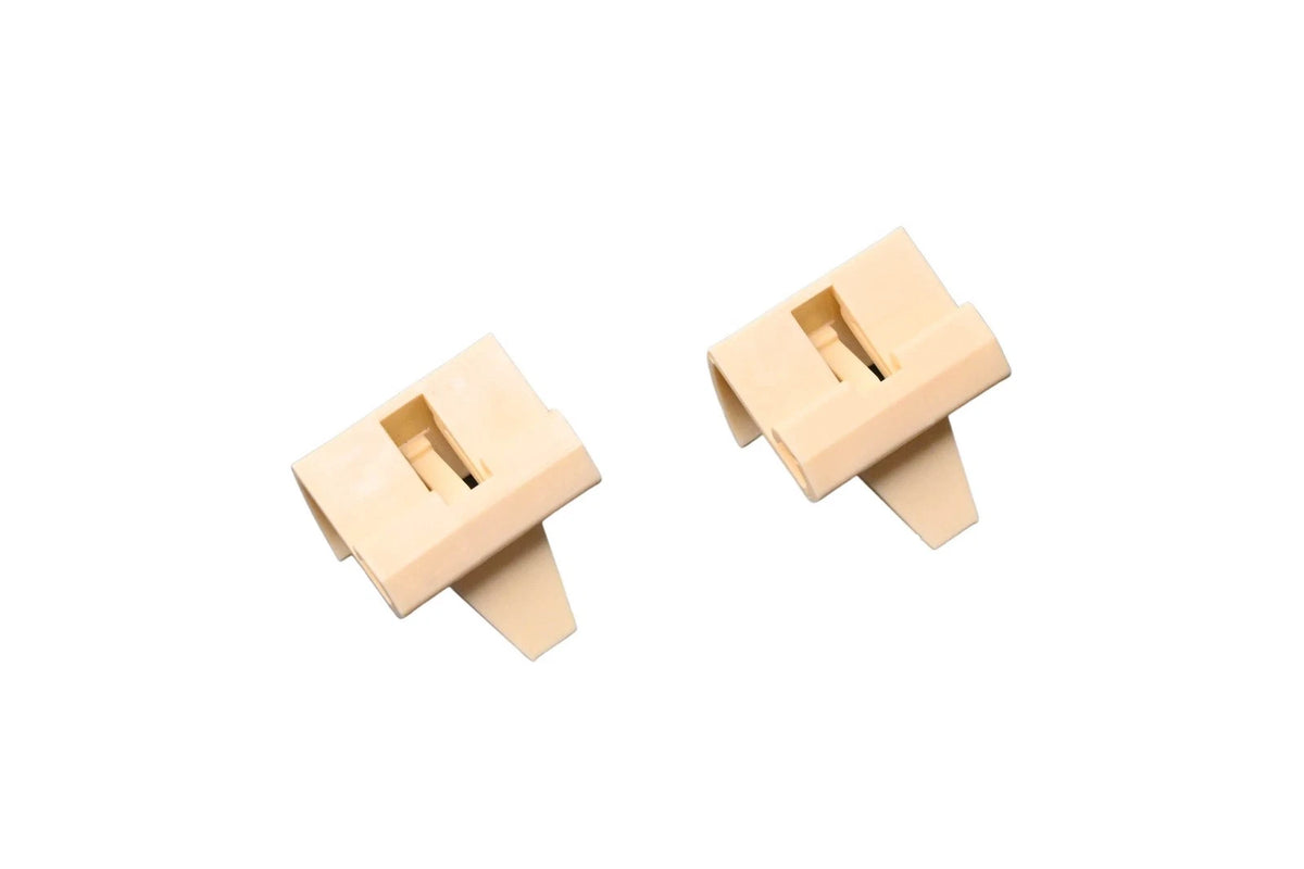 Set of 2 Rear Belt Moulding Retainer Clips for Ford (F2CZ-5821062-A)