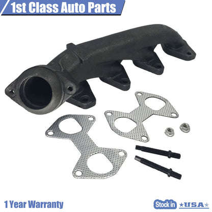 Right Exhaust Manifold & Gasket Kit for Ford F150 2004–2009