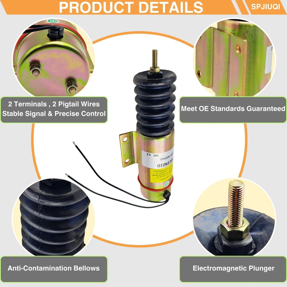 Throttle Solenoid D513A32V12 for Genie Scissor Lift GS3384 GS3390 GS4390 GS5390