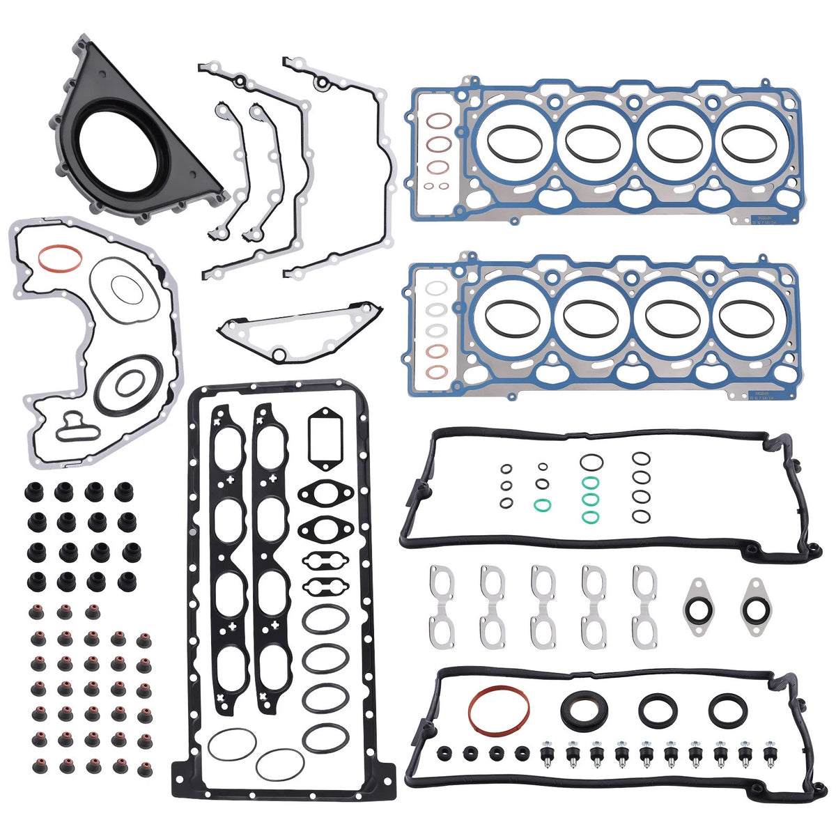 N62B48 Full Engine Gasket Kit for BMW 550i 650i 750i 750Li X5 (2006–2010)