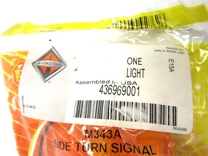 Amber Turn Signal Light for International M343A (436969001)