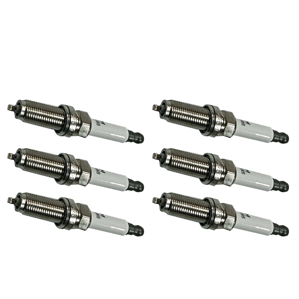Set of 6 Spark Plugs SILZKAR7E8S for Land Rover Discovery Range Rover