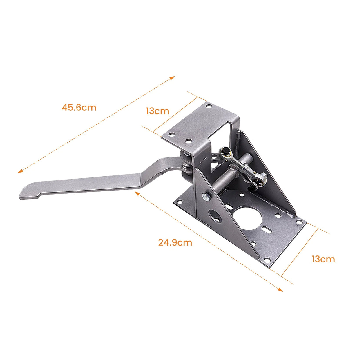 90 Degree Under Dash Brake Pedal Bracket Kit for Universal Fit (Hot Rod)