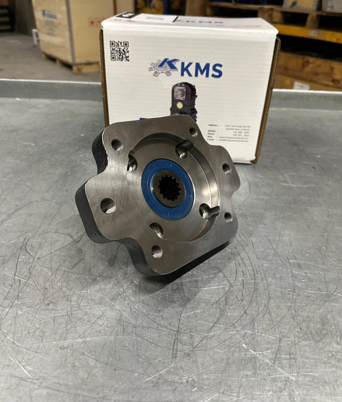 PTO Adapter DIN ISO 8T to SAE-C 14T Output for