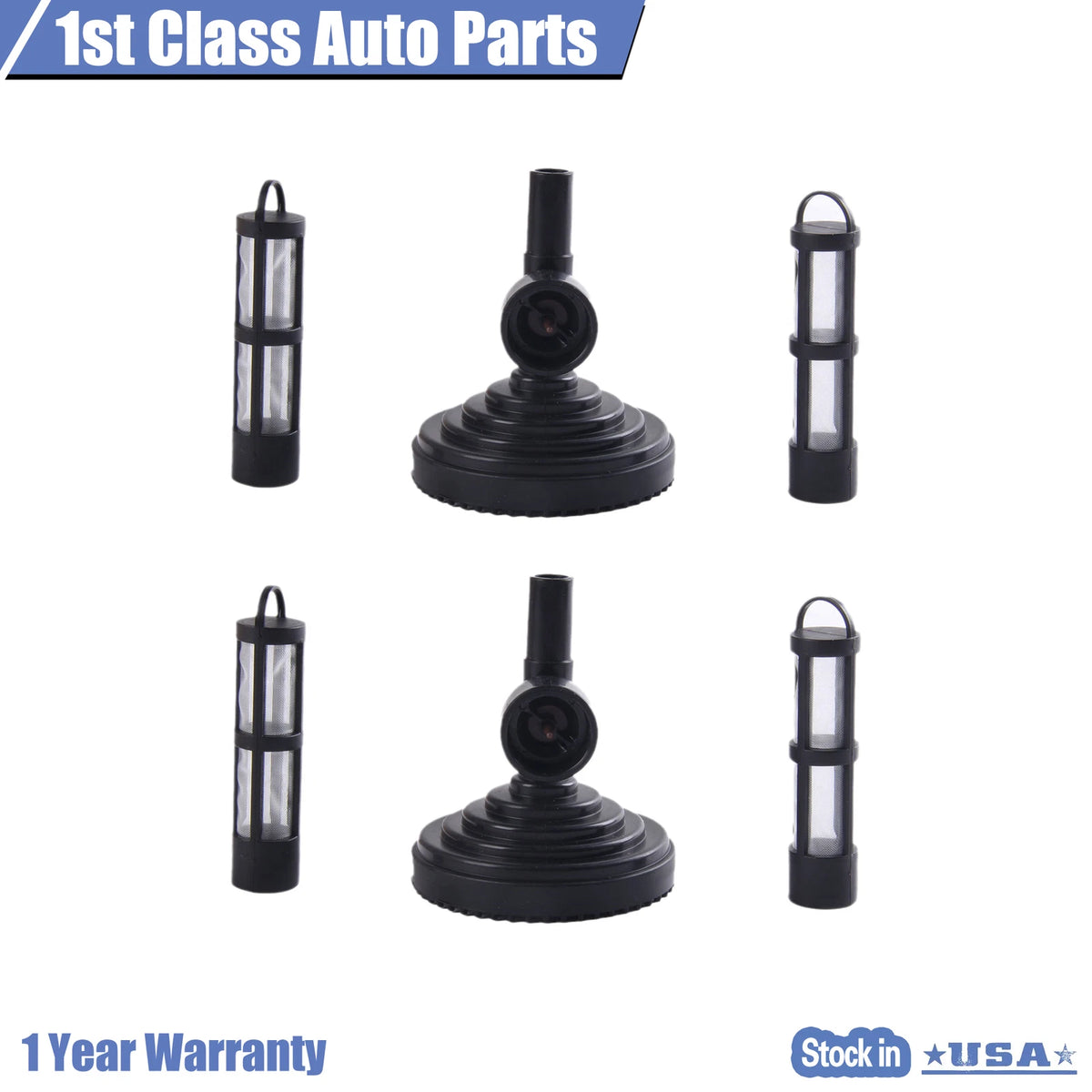 Set of 2 Diesel Fuel Tank Pickup Screen Filters for (904-419, 9J306, FD4605, 904419, 9365)