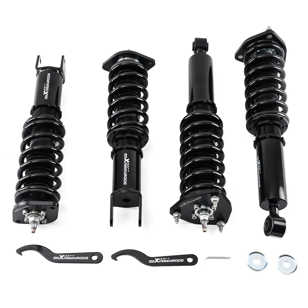 24 Level Adjustable Coilovers Lowering Kit for Nissan 370Z Z34 (2009–2023)