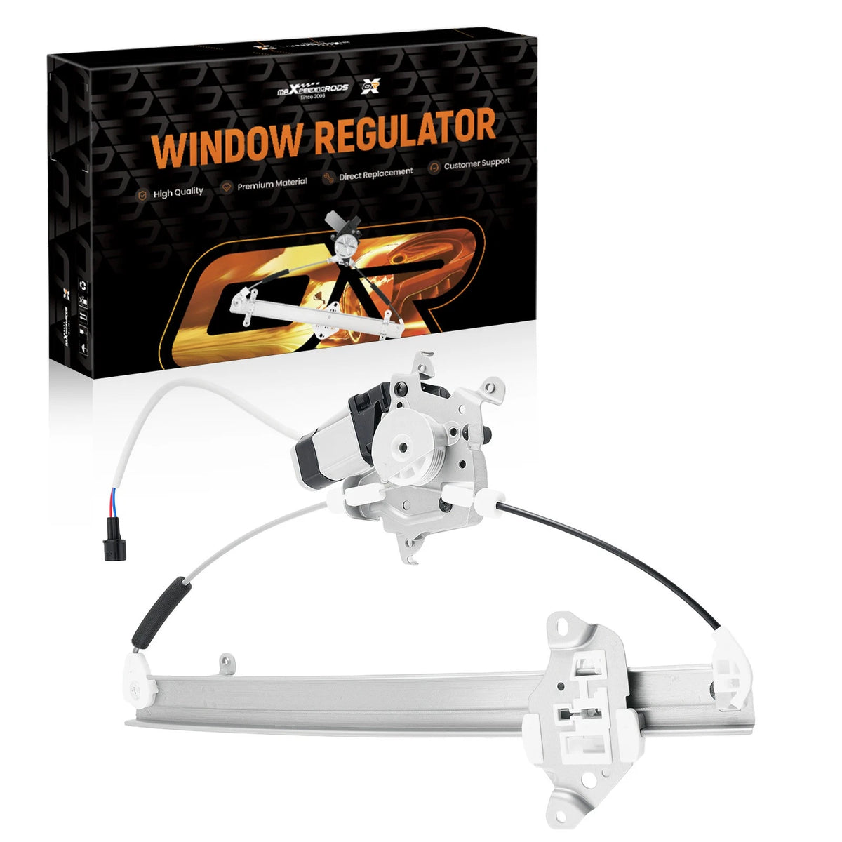 Front Right Window Regulator for Nissan Versa L4 1.8L (2007–2011) 751210
