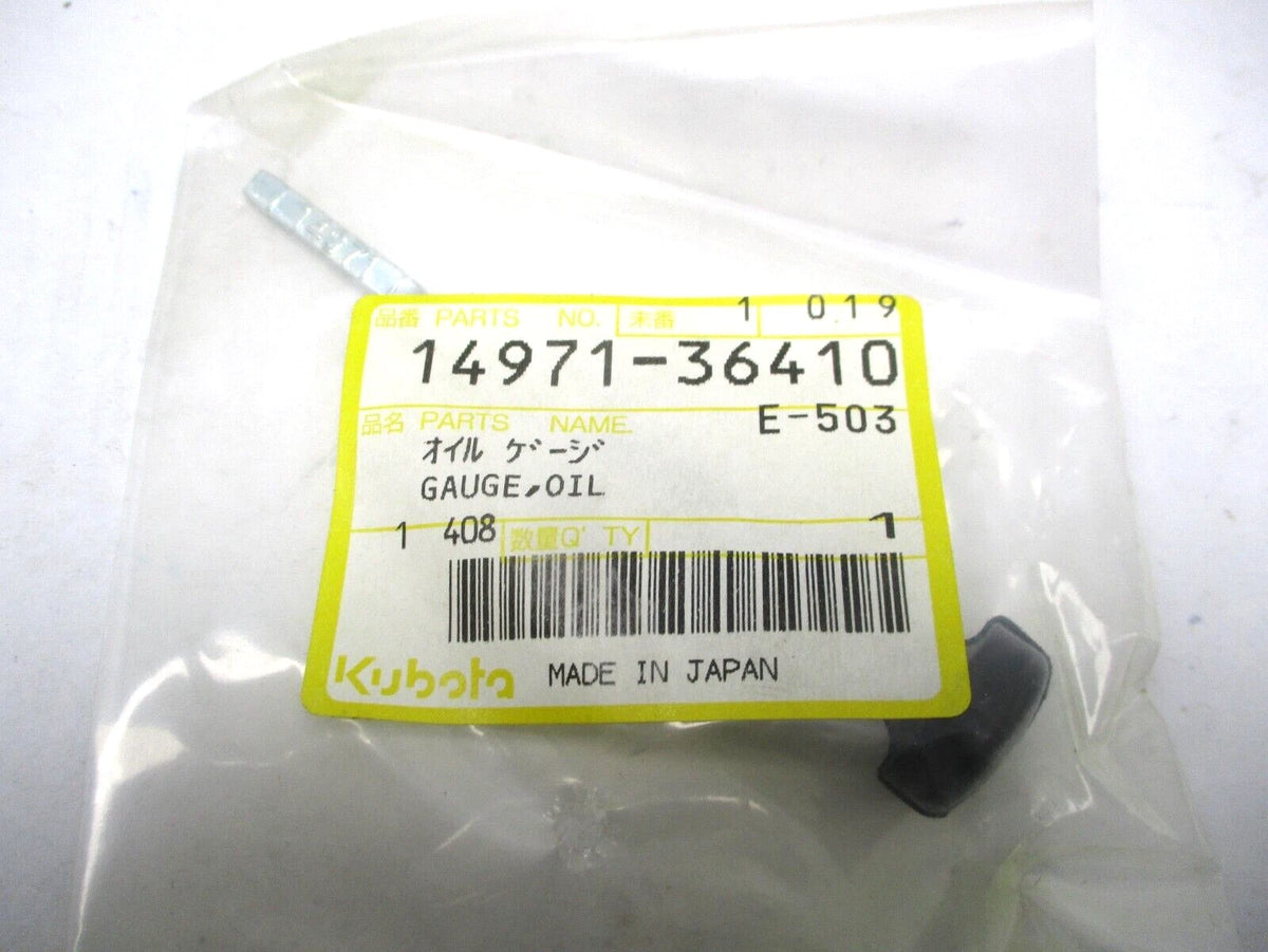 Oil Gauge for Kubota AD70 E75 EA300 EA330 (OEM 14971-36410)
