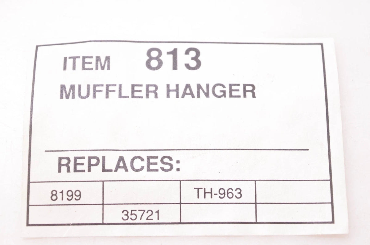 Muffler Hanger for Nickson Industries 813, 8199, TH-963