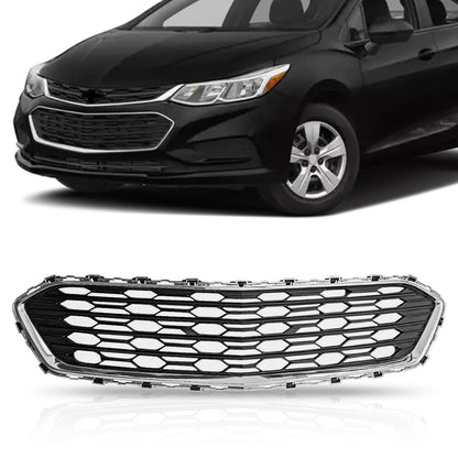 Front Bumper Lower Grille w/Chrome for Chevrolet Cruze (2016–2018)