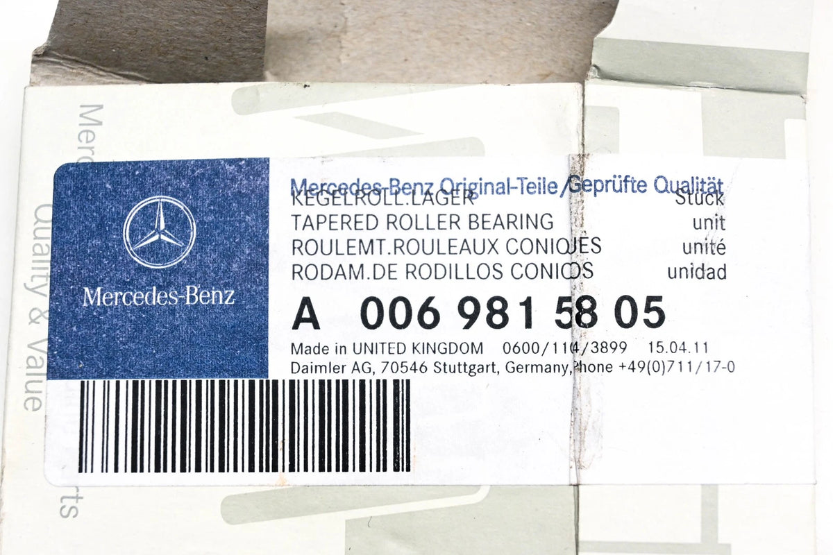 Tapered Roller Bearing for Mercedes A-Class (A0069815805, 33205J)