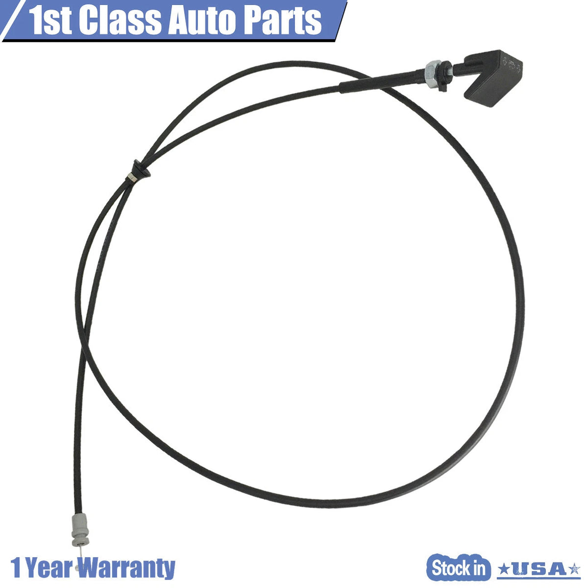 Hood Release Cable with Handle for Ford Focus (2000–2007) YS4Z16916AA