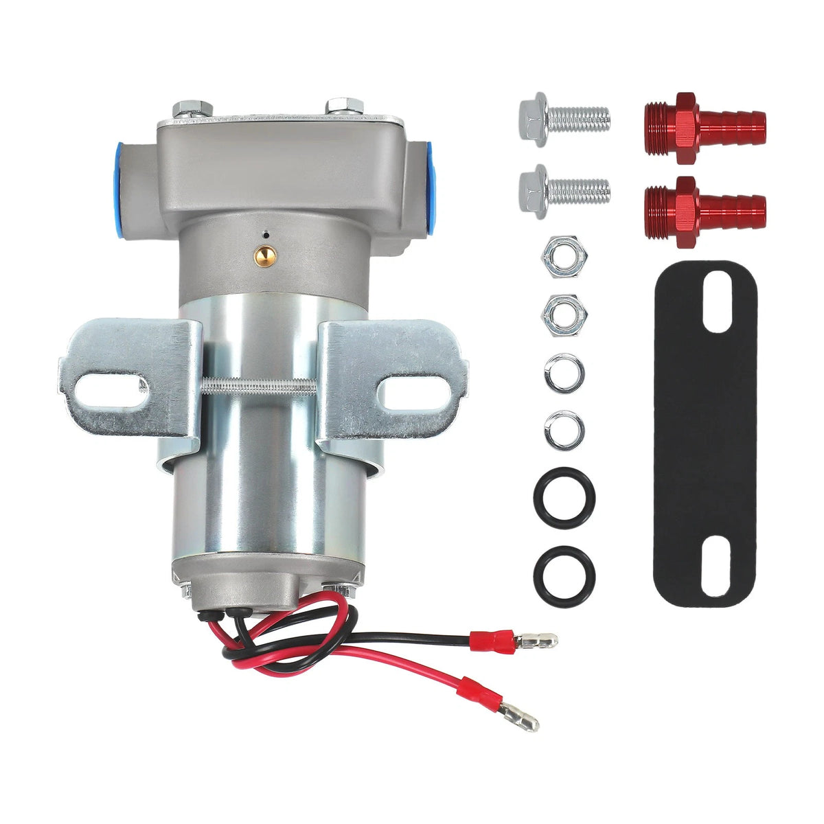 Electric Fuel Pump 110 GPH Universal Gas 3/8" NPT Ports with Bracket