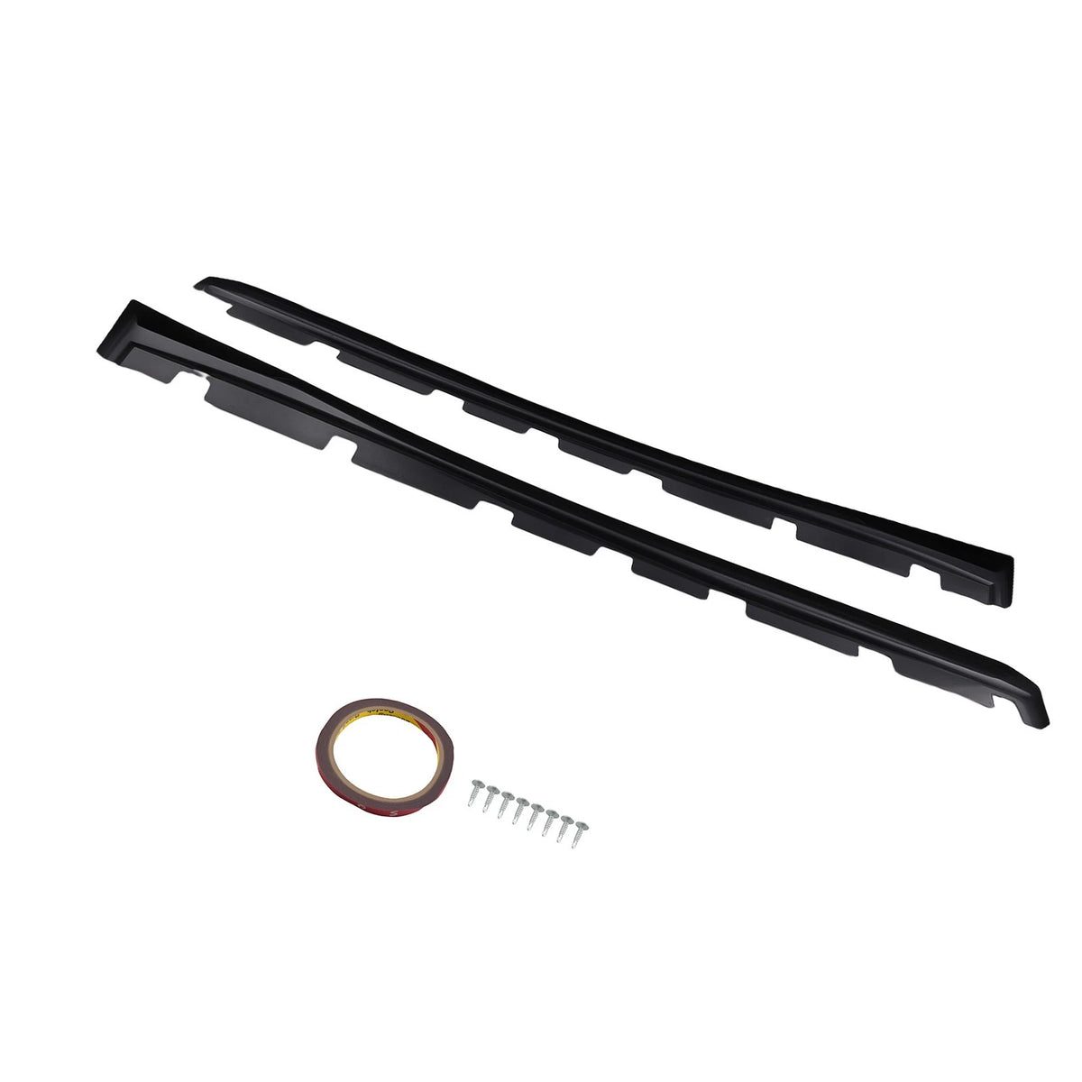 Body Side Skirt Panel for Lexus IS (2014–2020) Gloss Black Extension Kit