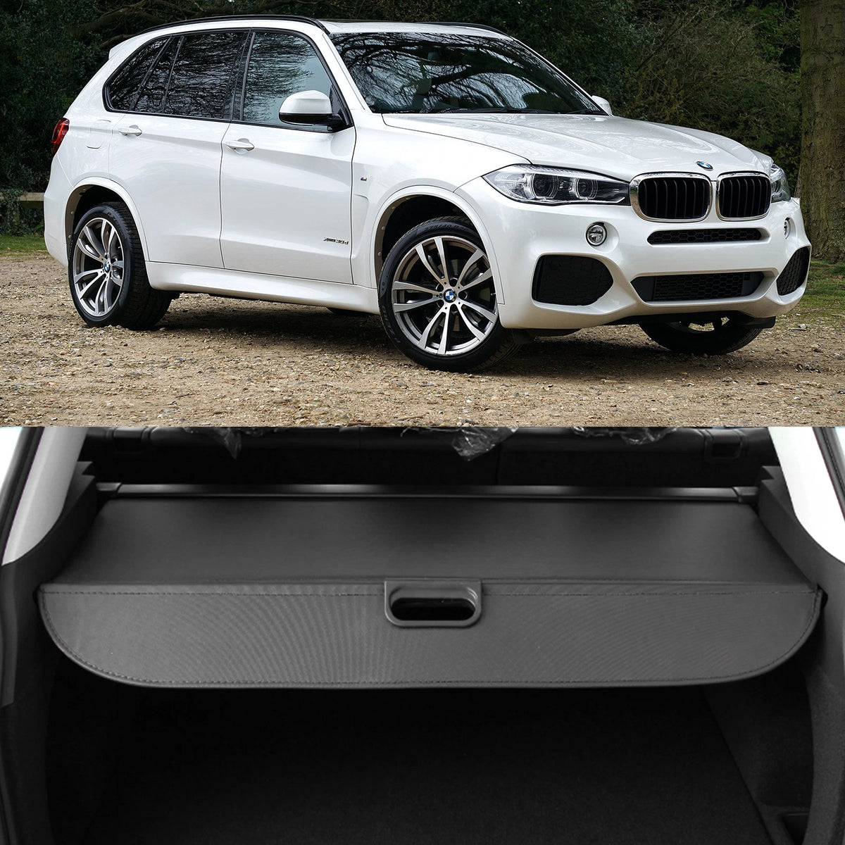 Retractable Rear Cargo Cover for BMW X5 (2017–2018)