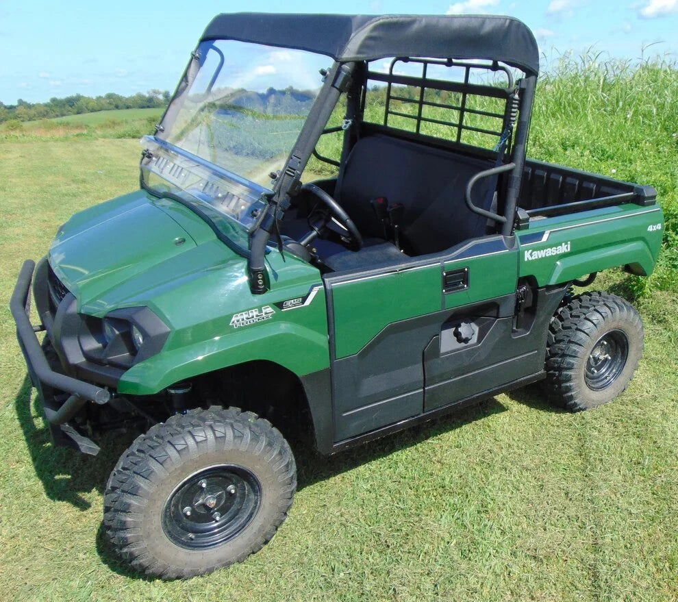 Black Soft Top for Kawasaki Mule Pro-MX (2019–2023)