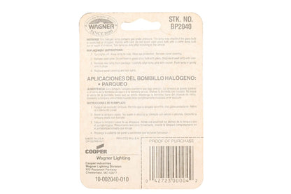 Wagner BP2040 Halogen Parking Light Bulbs for