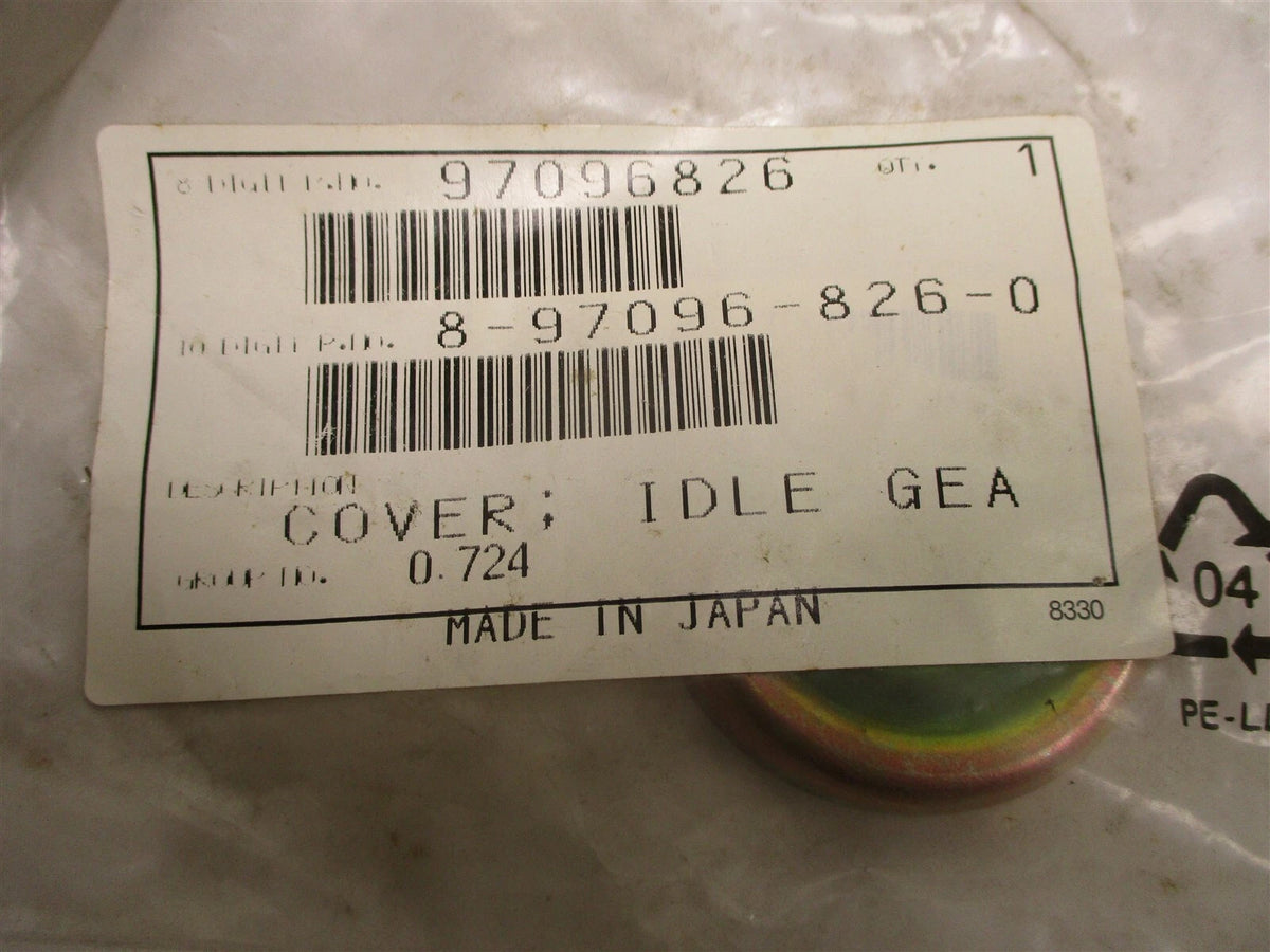 Idler Gear Cover for Isuzu NPR FTR FVR NQR NRR (8-97096-826-0, 8-97096826-0)