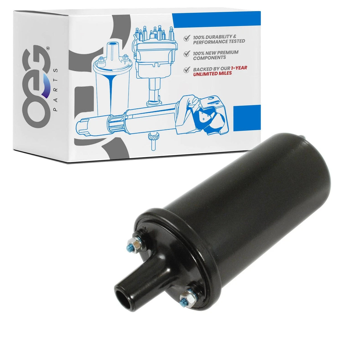 Ignition Coil for BMW, Buick, Cadillac, Chevrolet, Chrysler, Dodge, GMC (1960–2002)