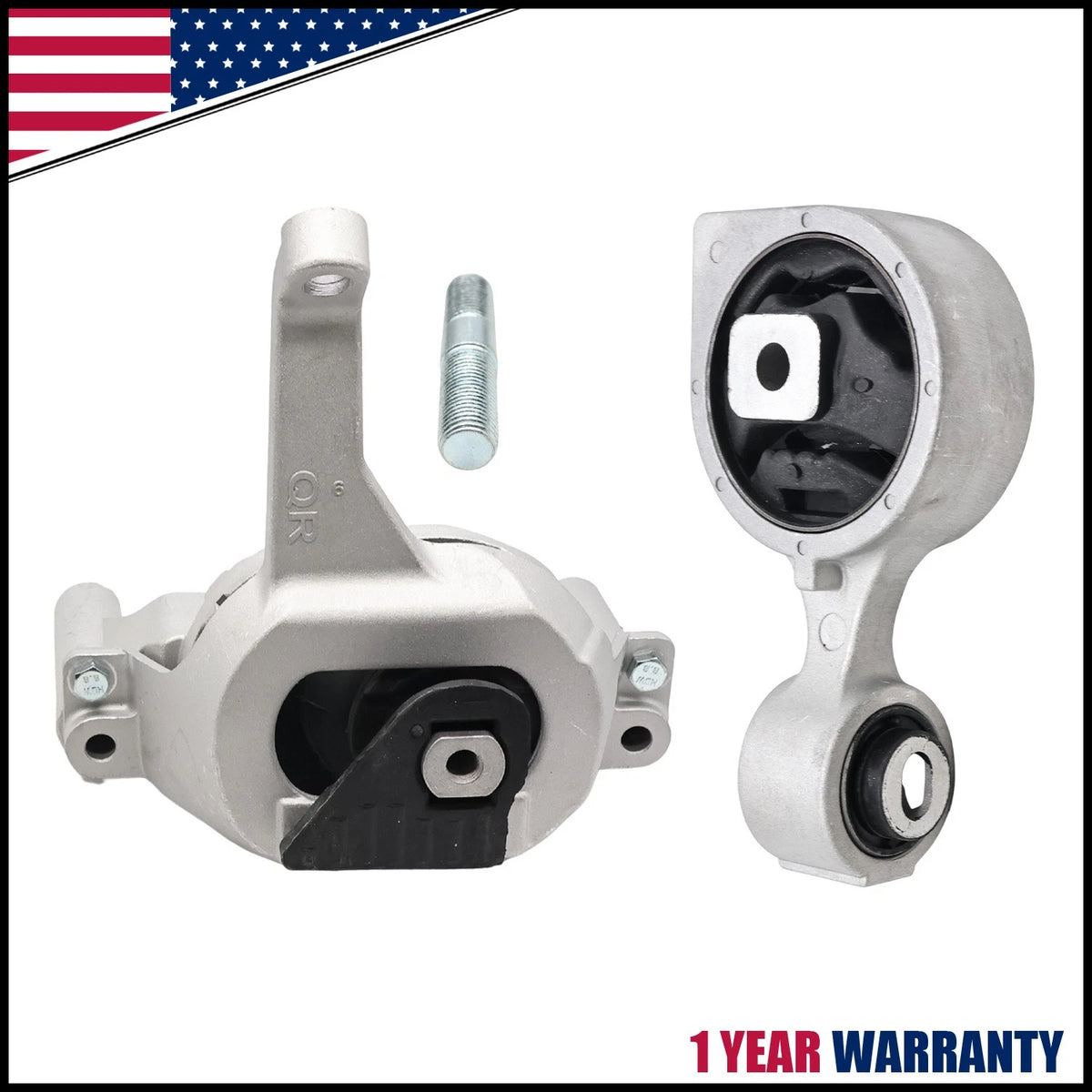 2X Engine Motor Mount for Nissan Altima 2.5L (2007–2018) 11350-9N00A